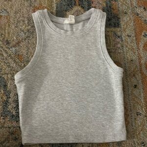 Light grey tank top size small